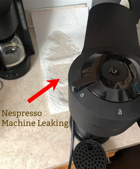 nespresso machine is leaking|How To Fix A Nespresso Machine That Is Leaking。